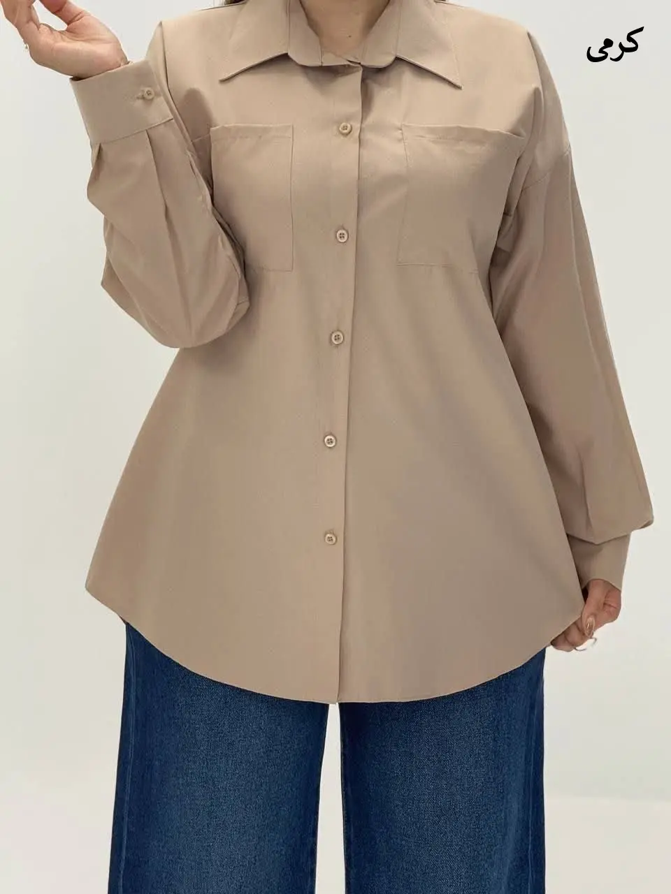 3594-شومیز داکرون (ایراد دار)